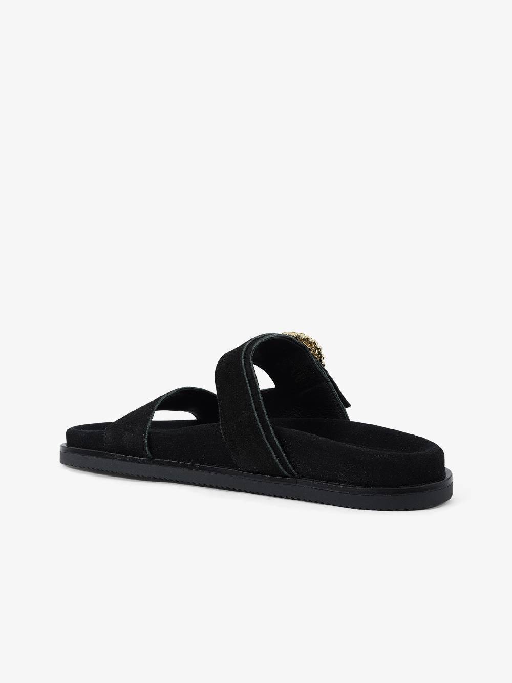 EXE' Sandali Bassi 895 KIMOLOS 6-1 895 KIMOLOS 6-1 Donna Suede Nero