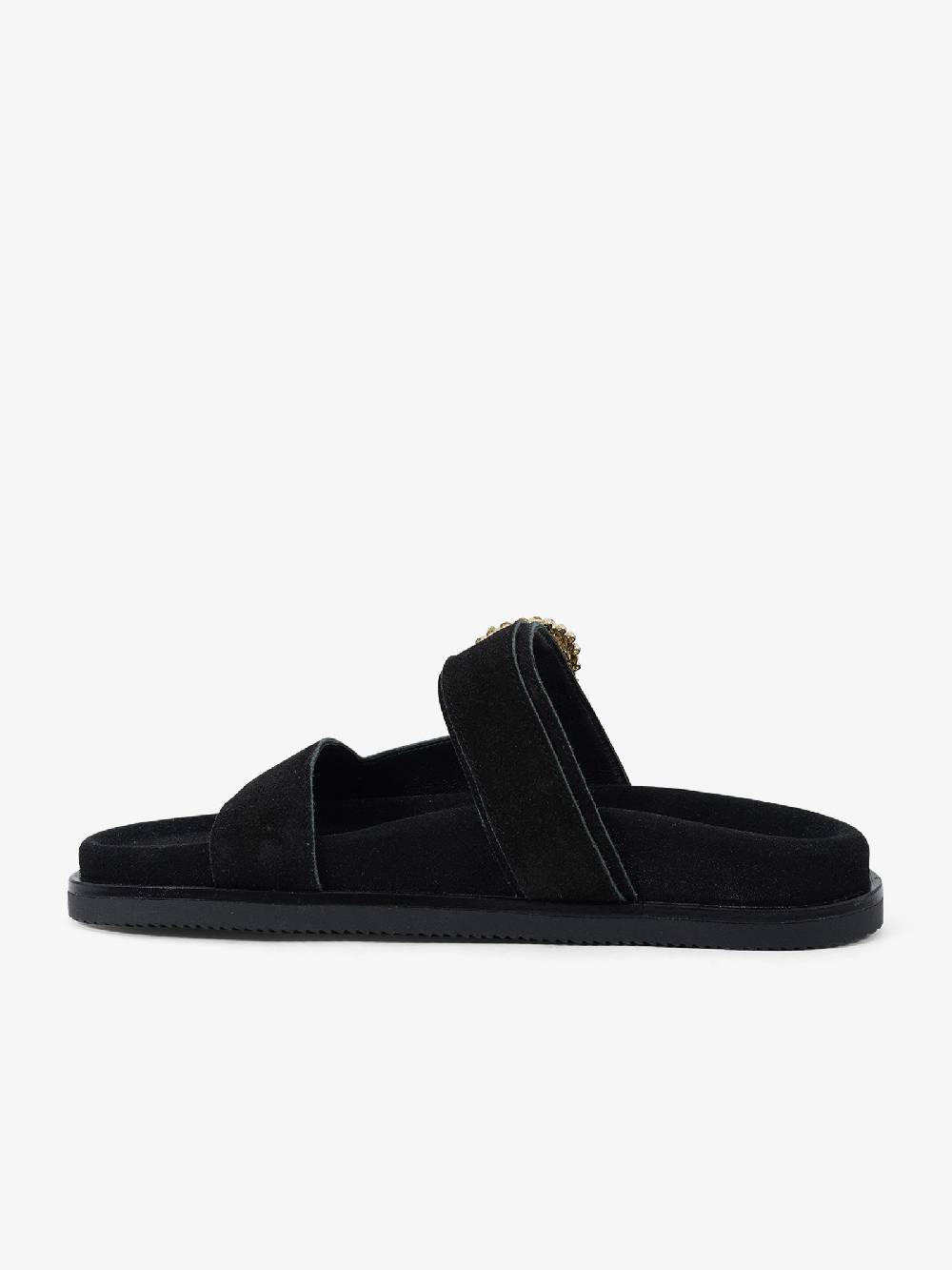 EXE' Sandali Bassi 895 KIMOLOS 6-1 895 KIMOLOS 6-1 Donna Suede Nero