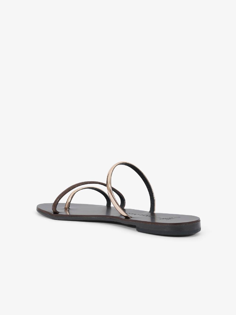 NICOLAS LAINAS Sandali Bassi Arco Tinos 927-T Donna Marrone