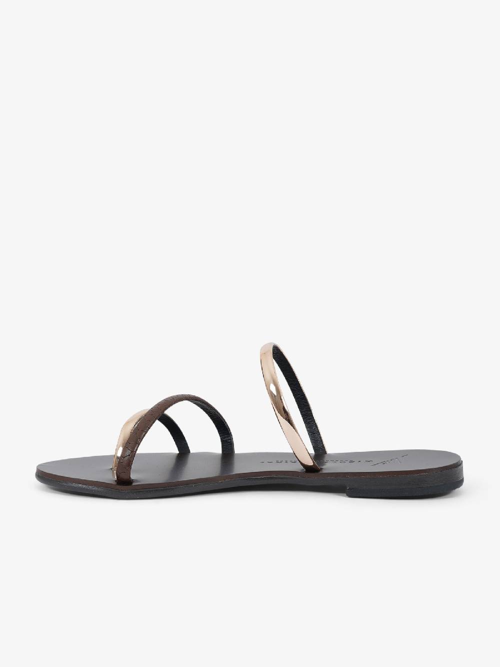 NICOLAS LAINAS Sandali Bassi Arco Tinos 927-T Donna Marrone