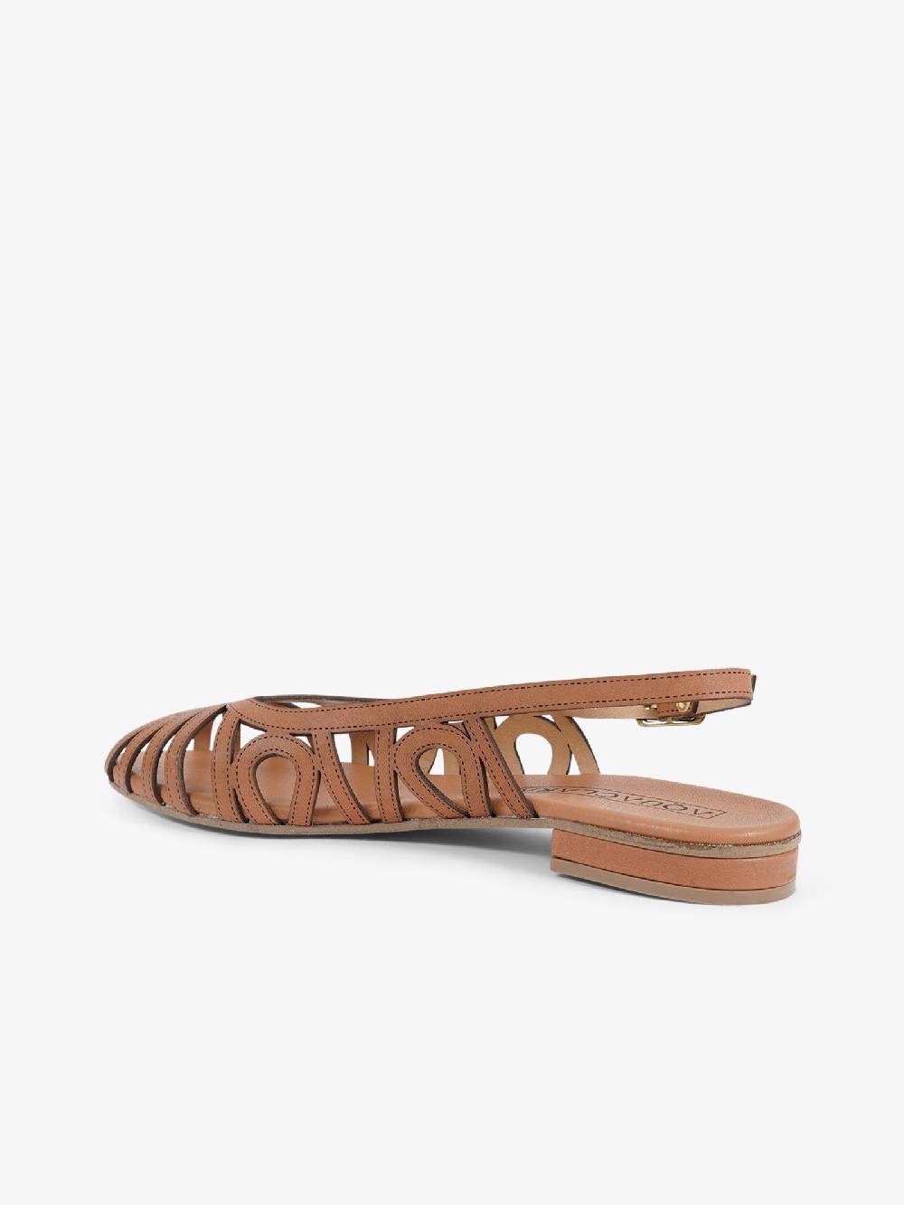 AQUACLARA Sandali Bassi CAPRAIA-20 Donna Pelle Marrone