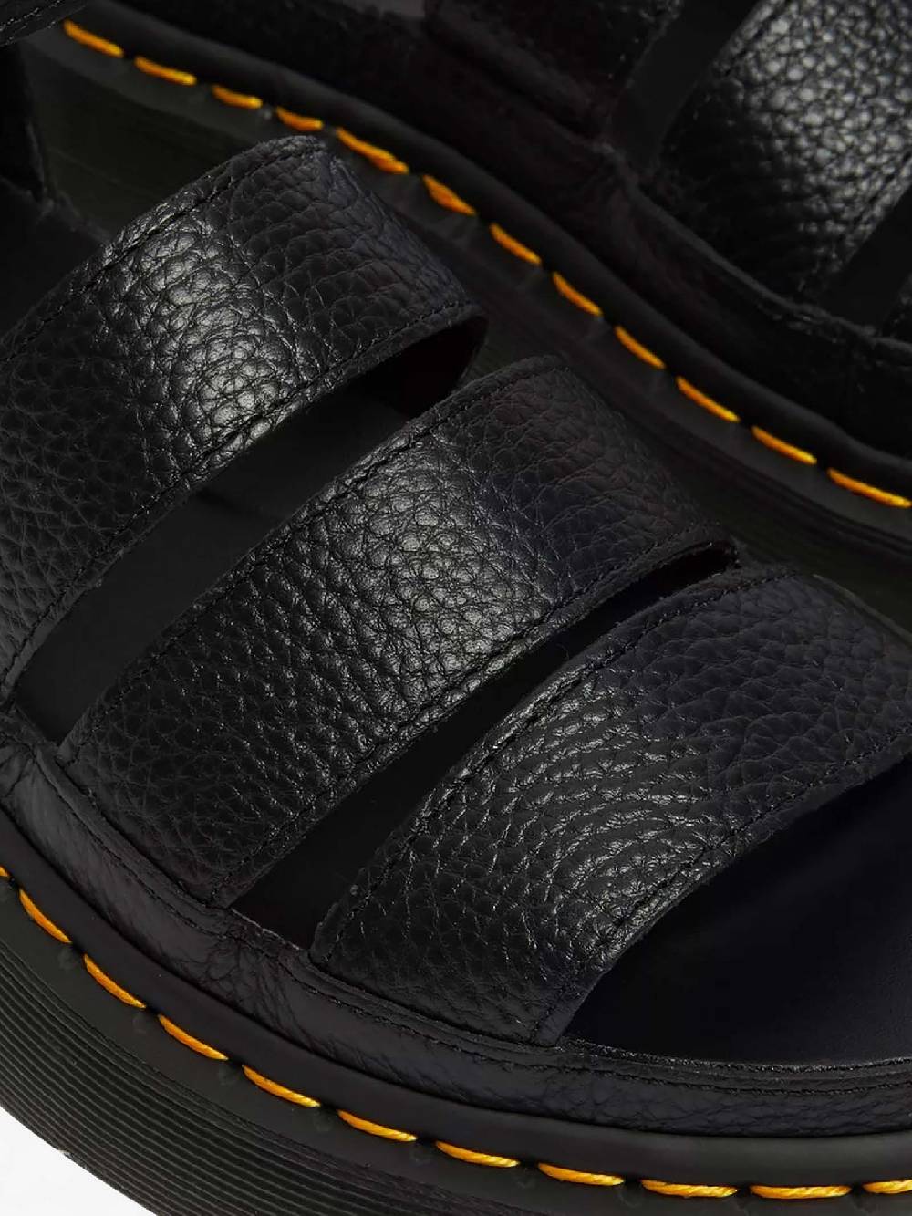 DR. MARTENS Sandali Bassi Con Platform QUAD CLARISSA II 24476001 Donna Pelle Nero