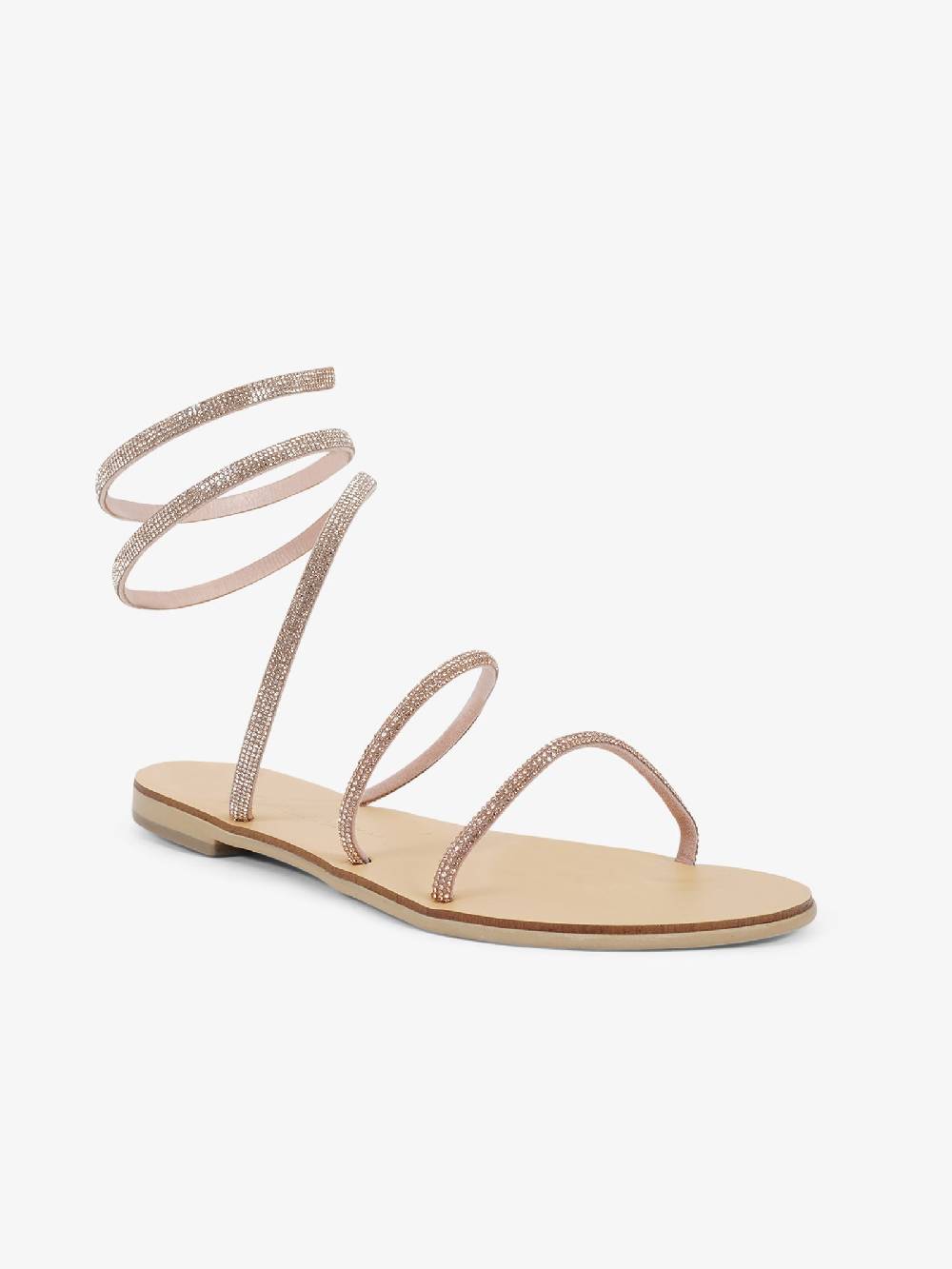 NICOLAS LAINAS Sandali Bassi Crystal 64-CE Donna Bronzo