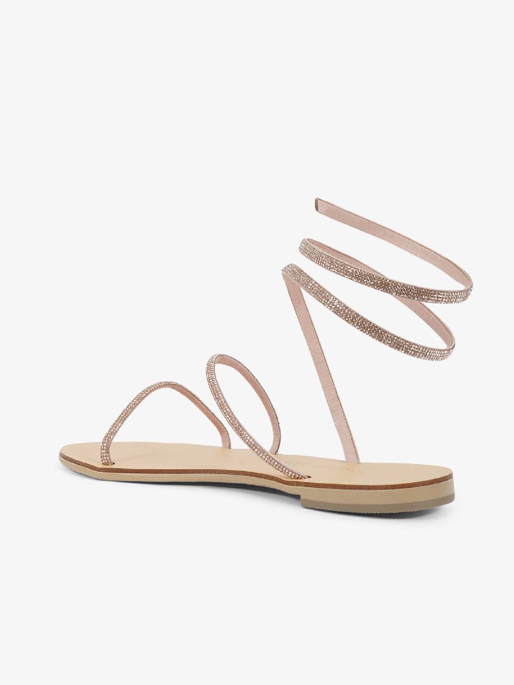 NICOLAS LAINAS Sandali Bassi Crystal 64-CE Donna Bronzo