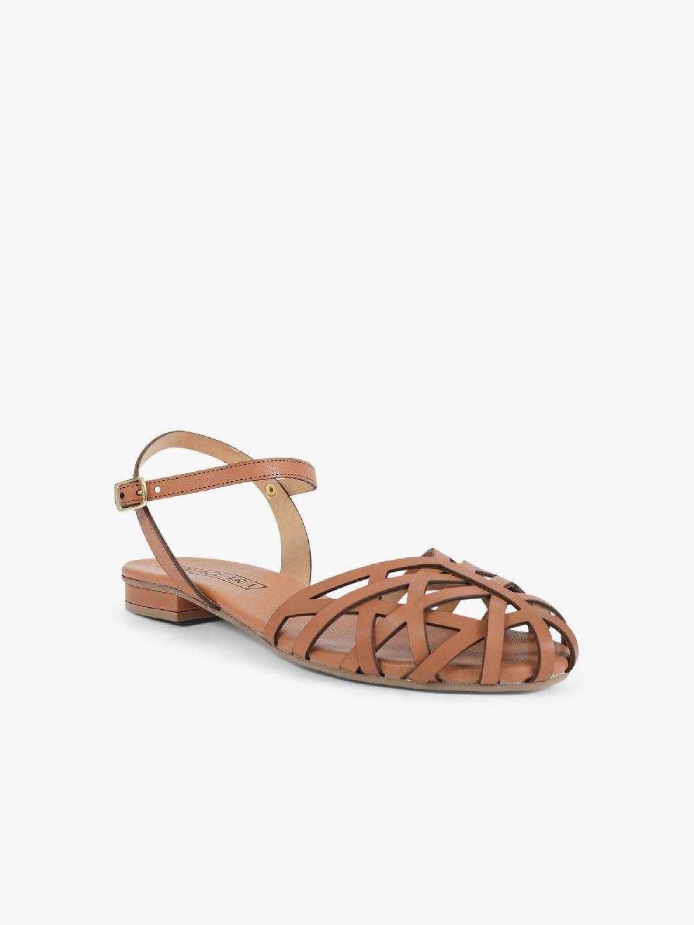 AQUACLARA Sandali Bassi ITACA-20 Donna Pelle Marrone