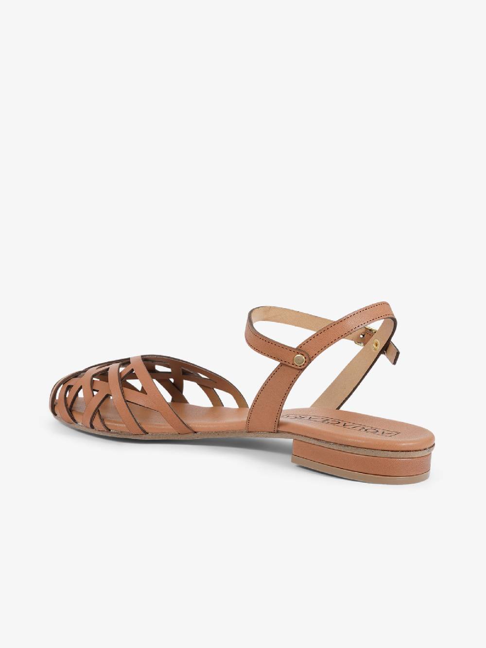 AQUACLARA Sandali Bassi ITACA-20 Donna Pelle Marrone