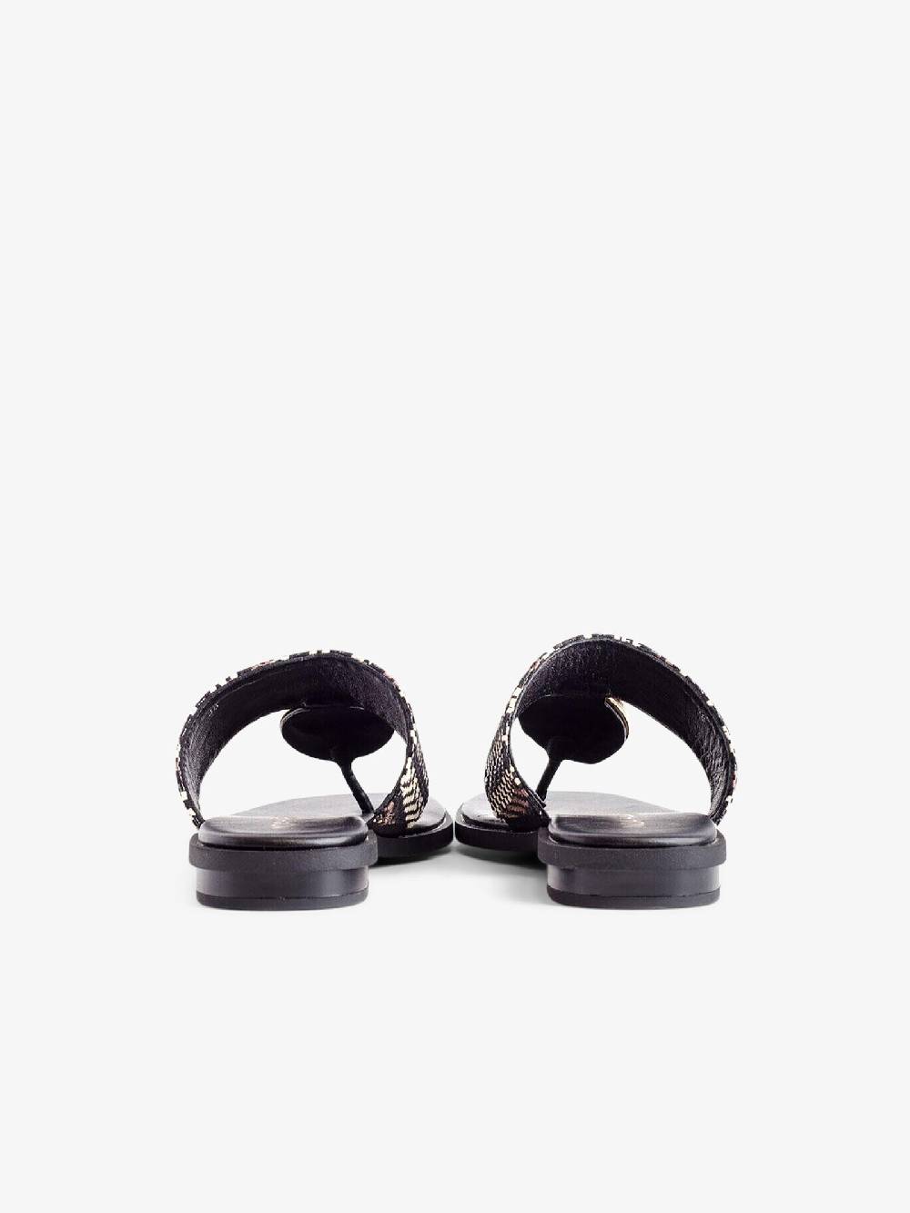 NOA HARMON Sandali Bassi Margot 9226 Donna Rafia Bianco