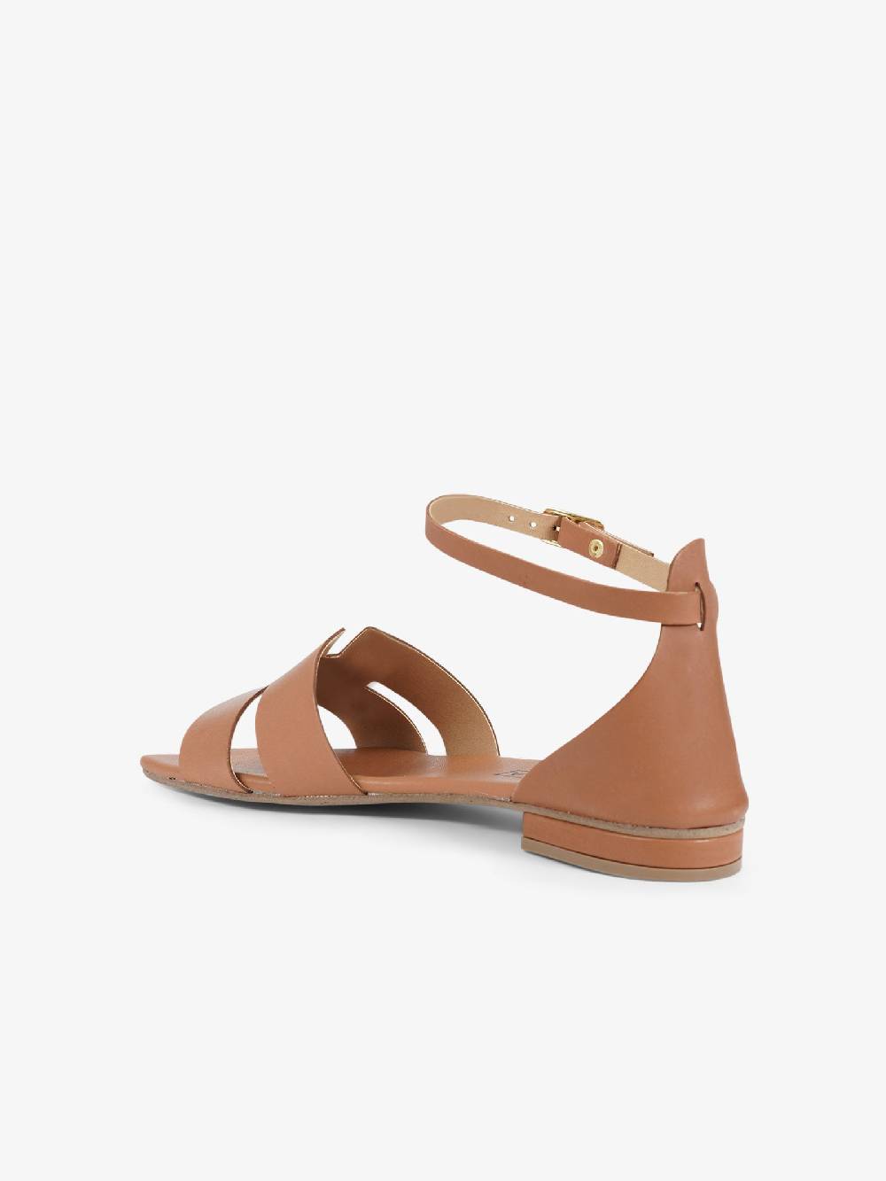 AQUACLARA Sandali Bassi MILOS-20 Donna Pelle Marrone