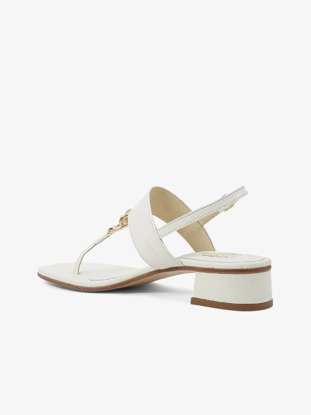 SIANO VIA ROMA Sandali Bassi Nappa 74 Donna Pelle Panna