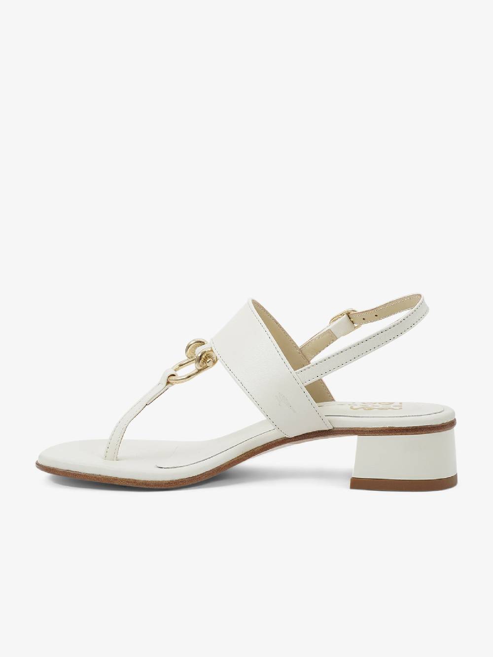 SIANO VIA ROMA Sandali Bassi Nappa 74 Donna Pelle Panna