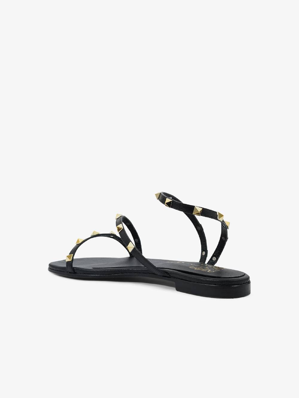 SIANO VIA ROMA Sandali Bassi Nappa 80 Donna Pelle Nero