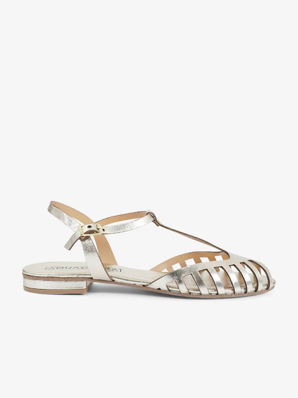 AQUACLARA Sandali bassi STROMBOLI-20 donna pelle oro