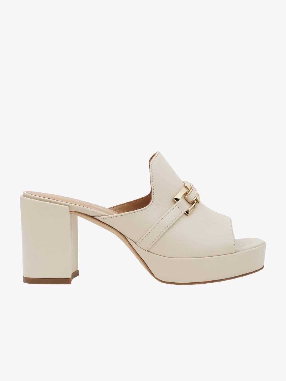 SORELLI Sandali con plateau 2190 Nora donna bianco caldo