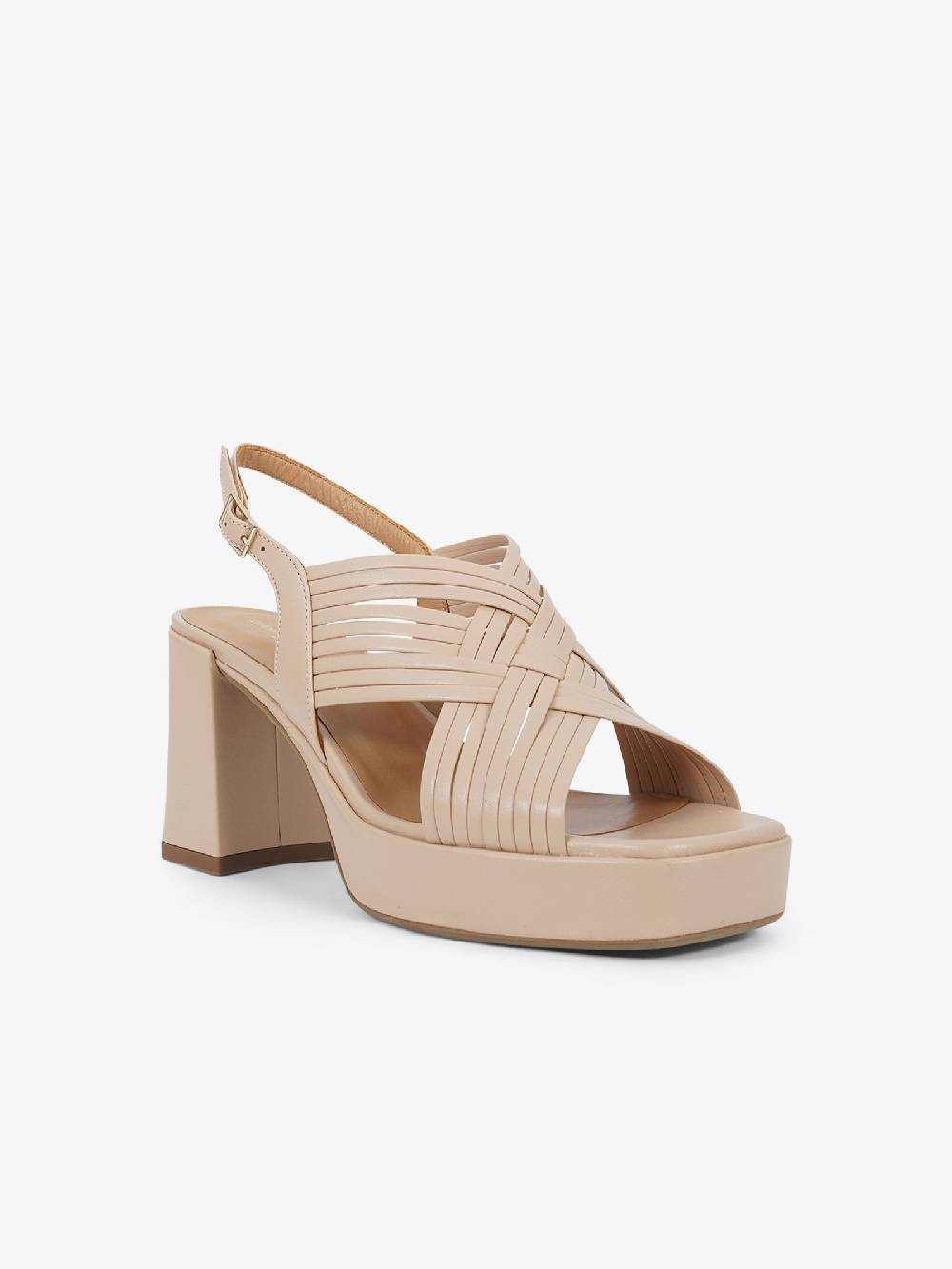 SORELLI Sandali Con Plateau 2229/LIVIA Donna Pelle Beige