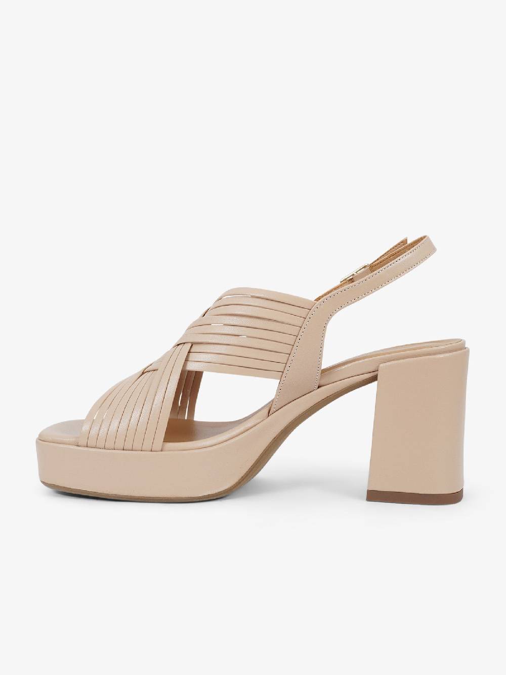 SORELLI Sandali Con Plateau 2229/LIVIA Donna Pelle Beige