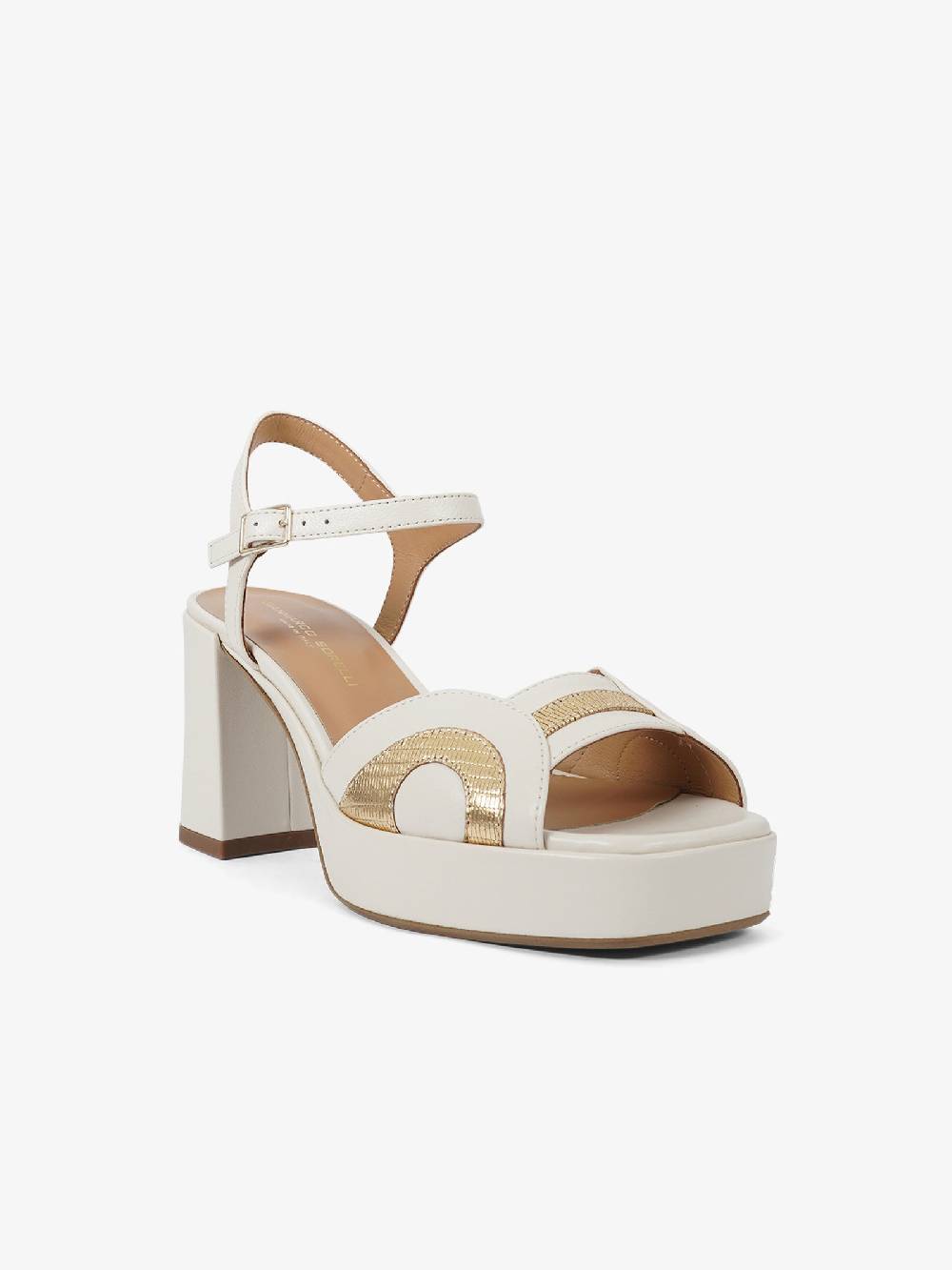 SORELLI Sandali Con Plateau Livia 2067/LIVIA Donna Pelle Panna