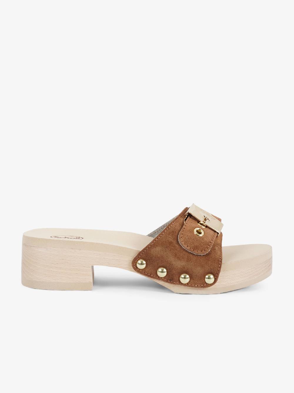 SCHOLL Sandali con plateau Pescura Jane SL.F314401175 donna camoscio marrone