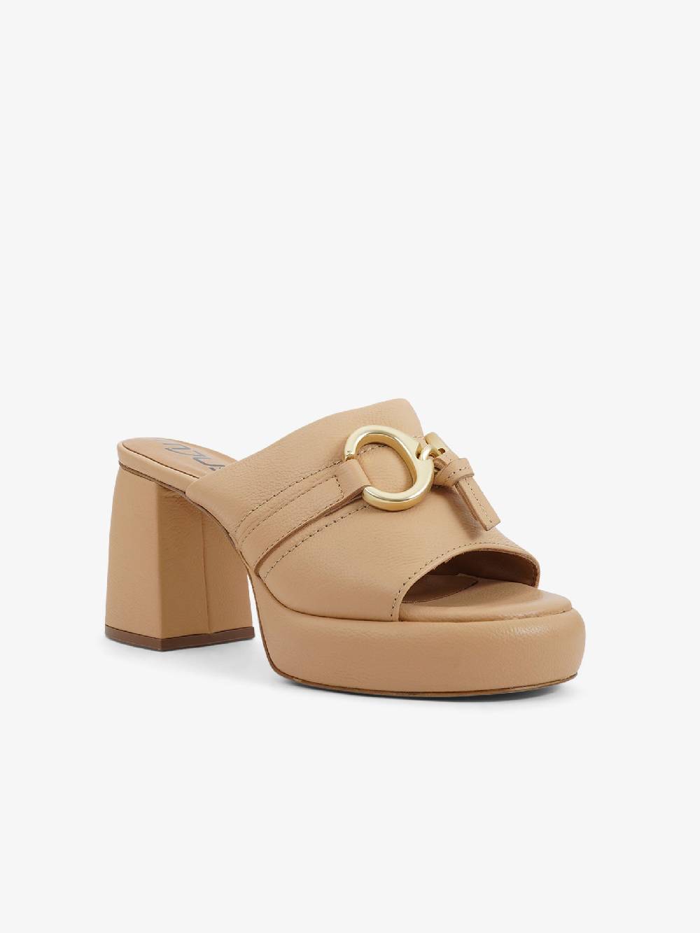 MJUS Sandali Con Plateau T91003-101 Donna Pelle Beige