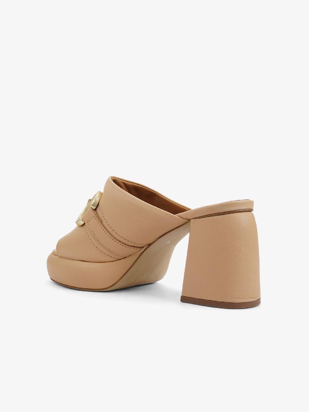 MJUS Sandali Con Plateau T91003-101 Donna Pelle Beige