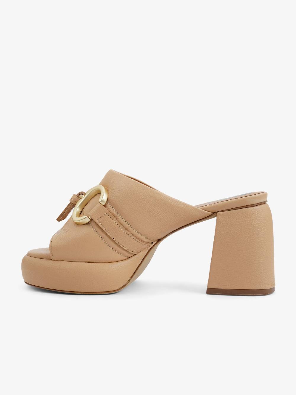 MJUS Sandali Con Plateau T91003-101 Donna Pelle Beige