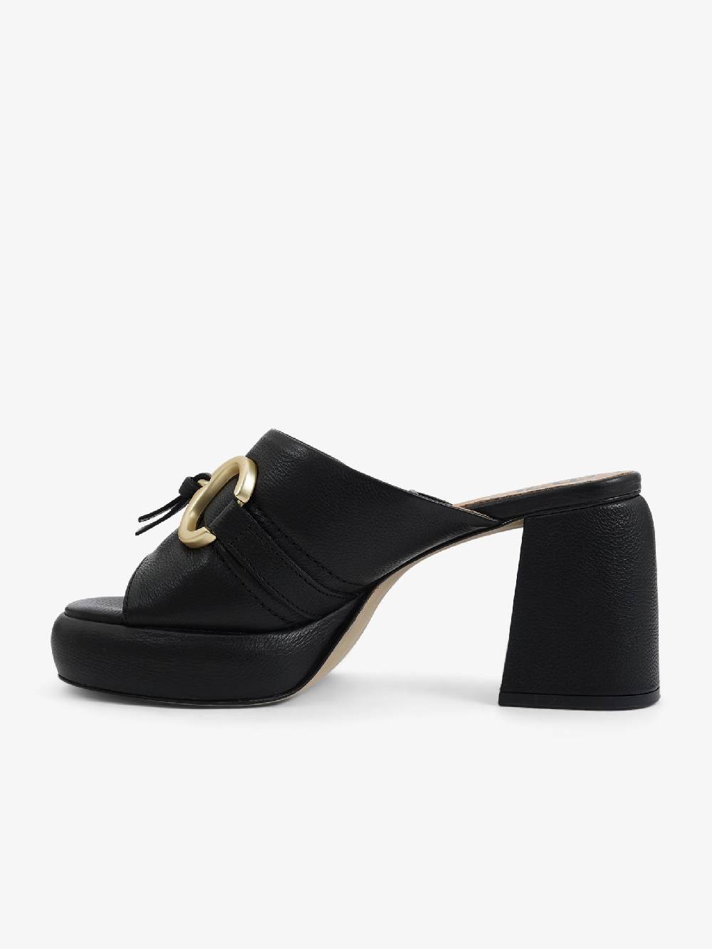 MJUS Sandali Con Plateau T91003-101 Donna Pelle Nero