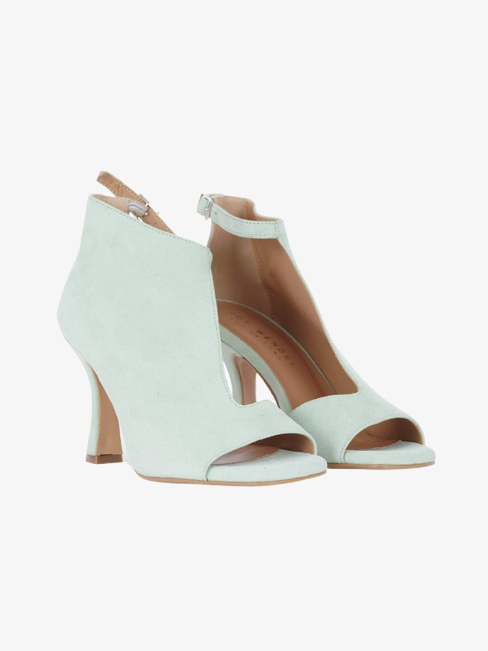 JOY WENDEL Sandali Con Tacco 394 Donna In Camoscio Verde