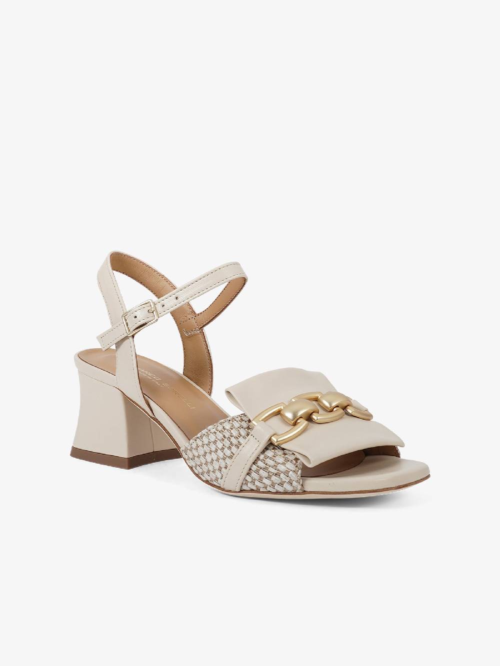 SORELLI Sandali Con Tacco Aria 2180/ARIANATURALE Donna Pelle Beige