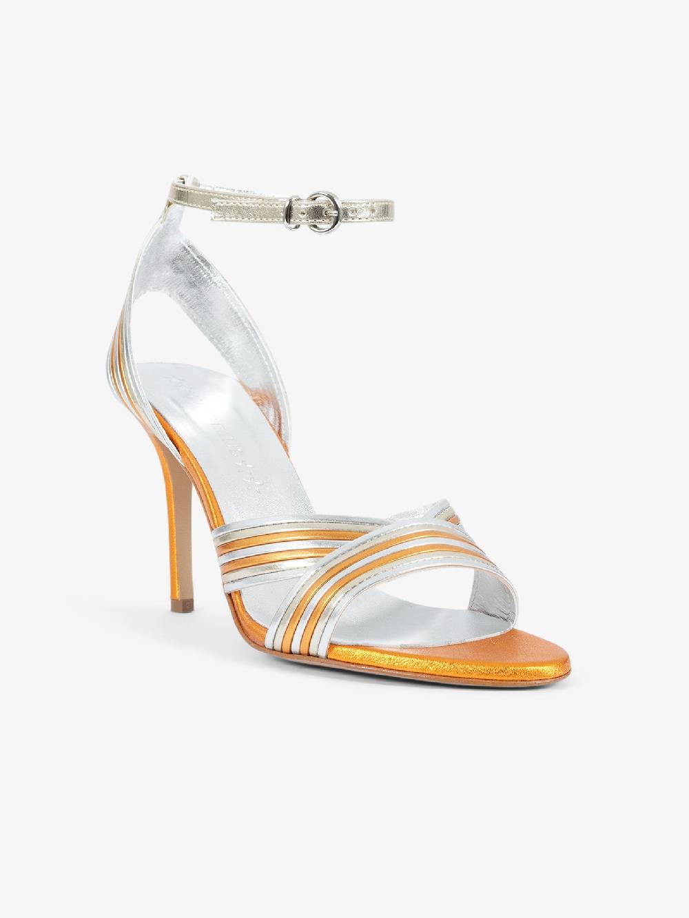 MARC ELLIS Sandali Con Tacco CYGNUS Donna Pelle Arancione