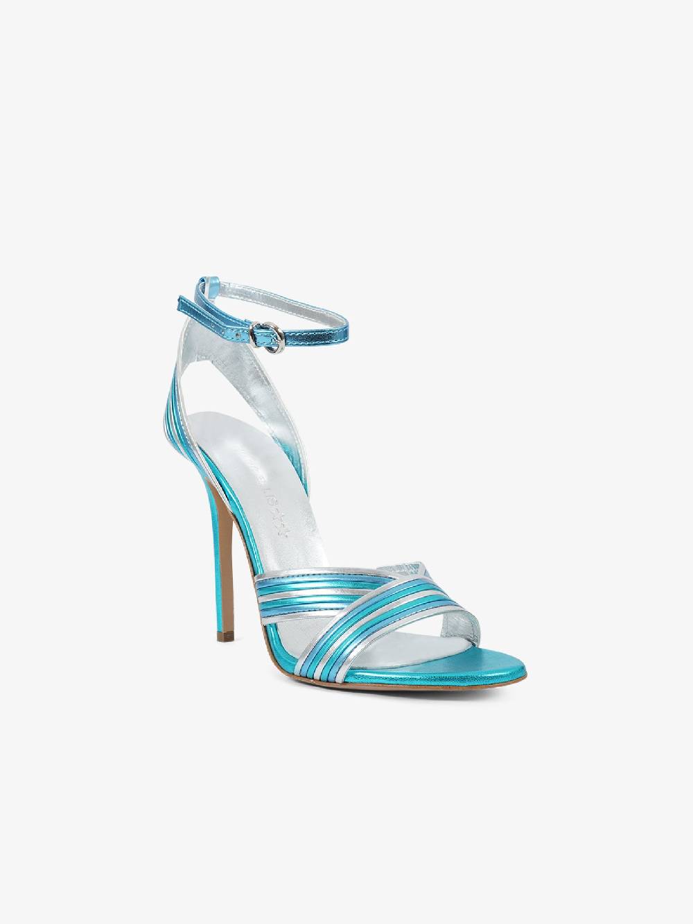 MARC ELLIS Sandali Con Tacco CYGNUS Donna Pelle Azzurro