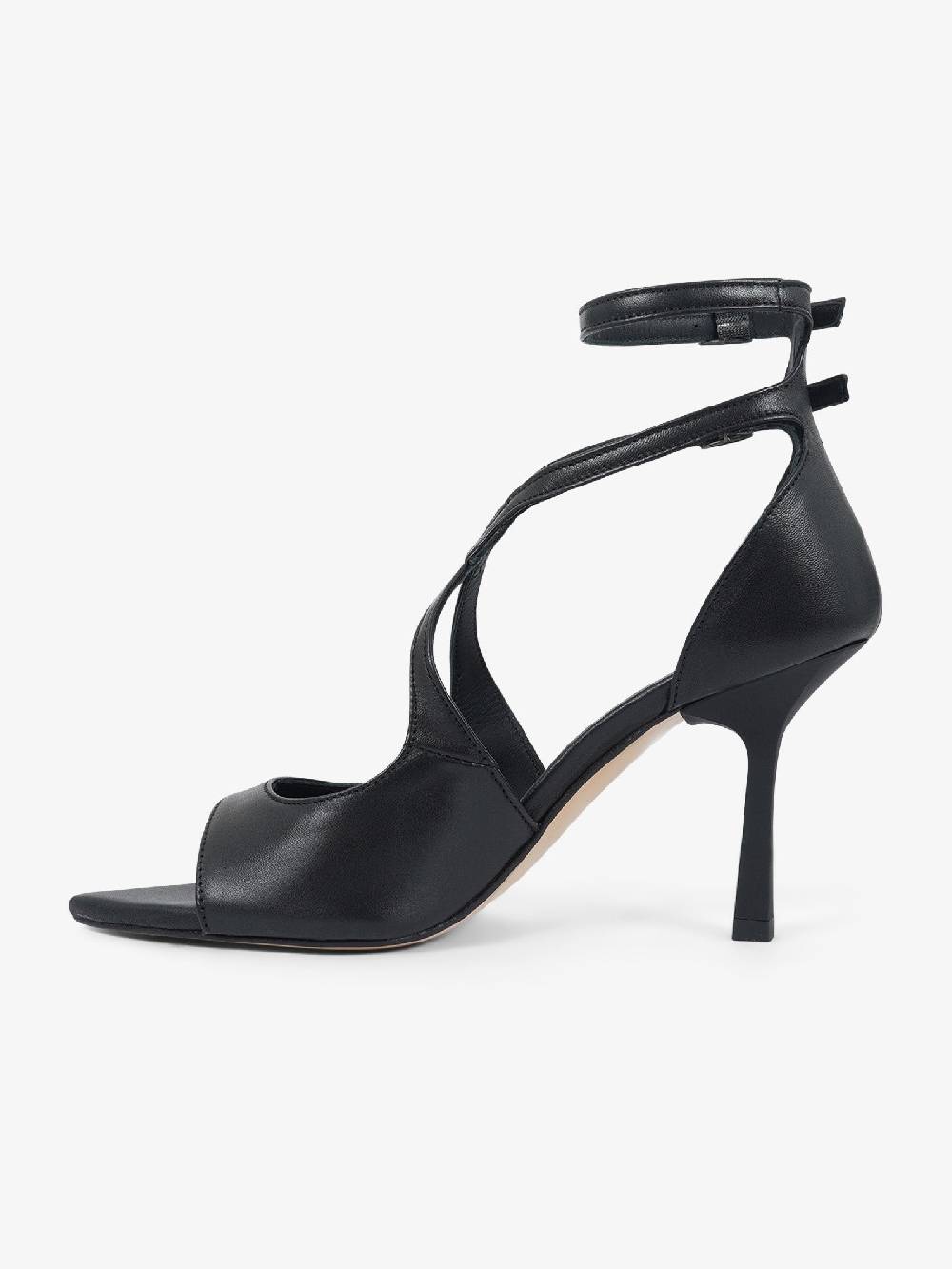 GISEL MOIRE Sandali Con Tacco STEFY Donna Pelle Nero