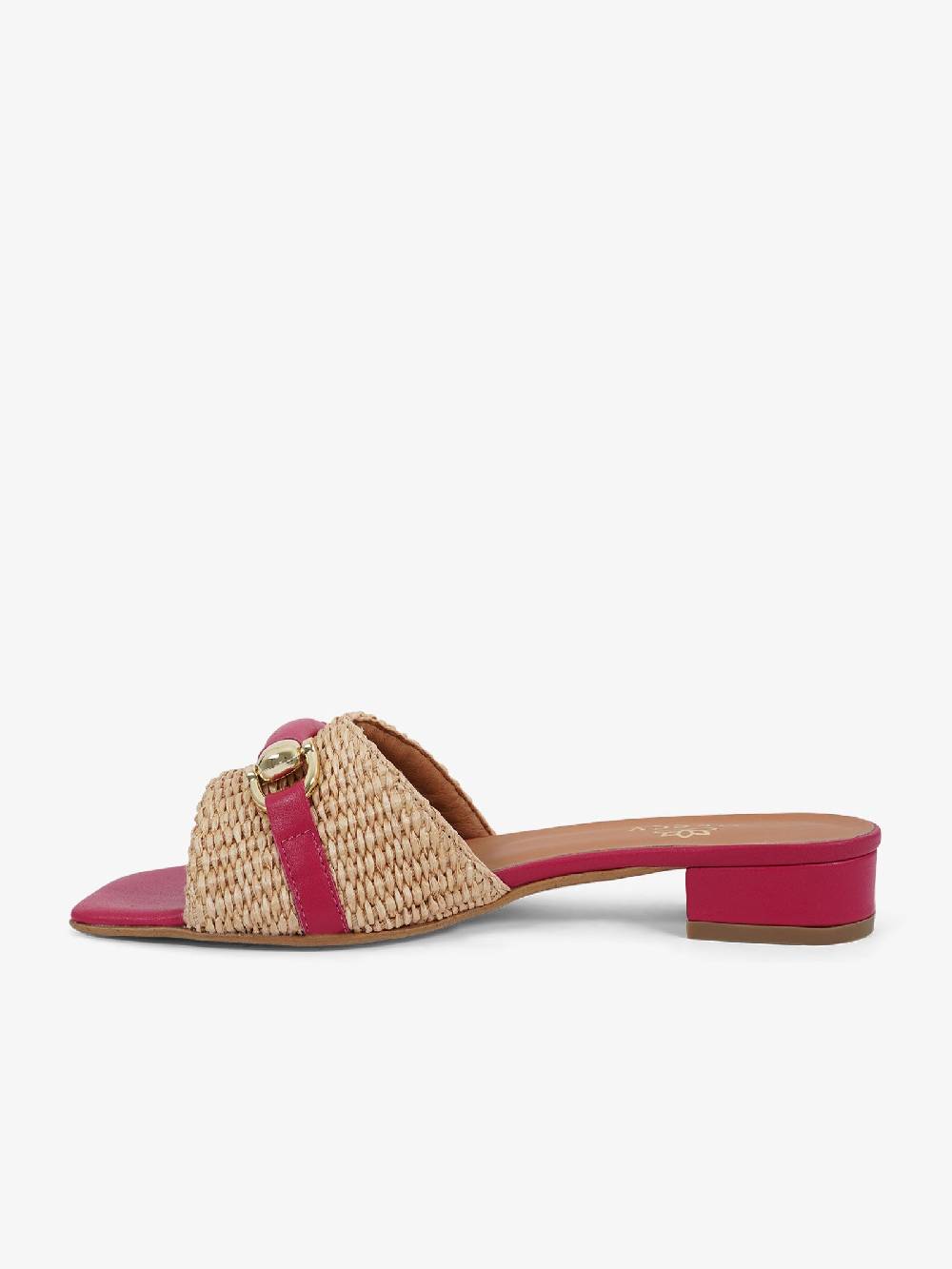 HESSY Sandali Con Tacco TACCO 10 720 Donna Rafia Fucsia