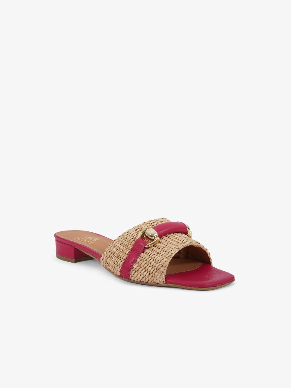 HESSY Sandali Con Tacco TACCO 10 720 Donna Rafia Fucsia