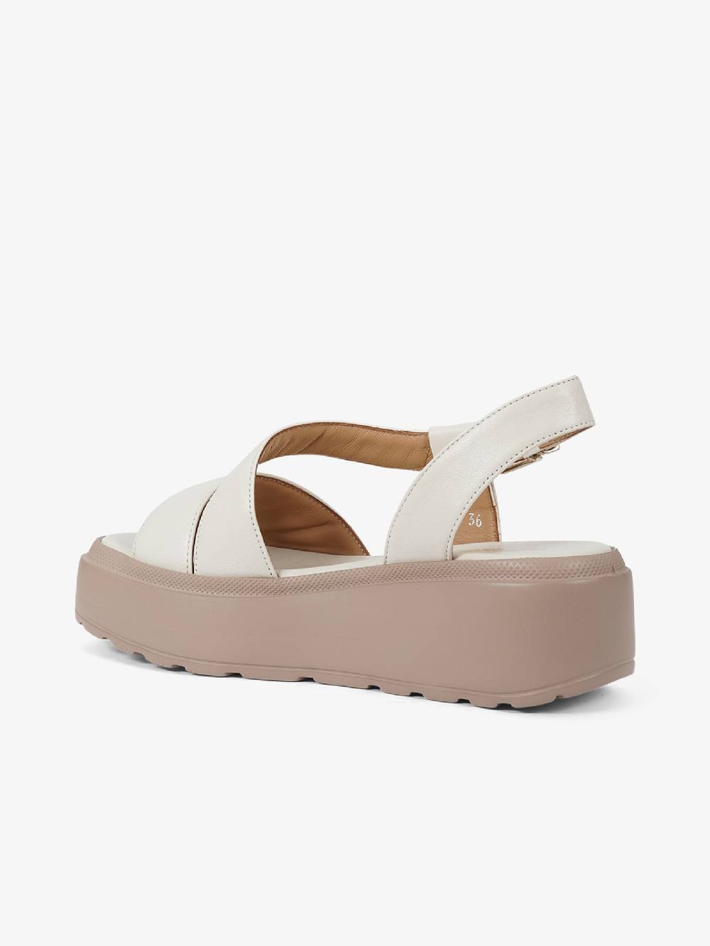 SORELLI Sandali Con Zeppa Fly 2108/FLY Donna Pelle Panna