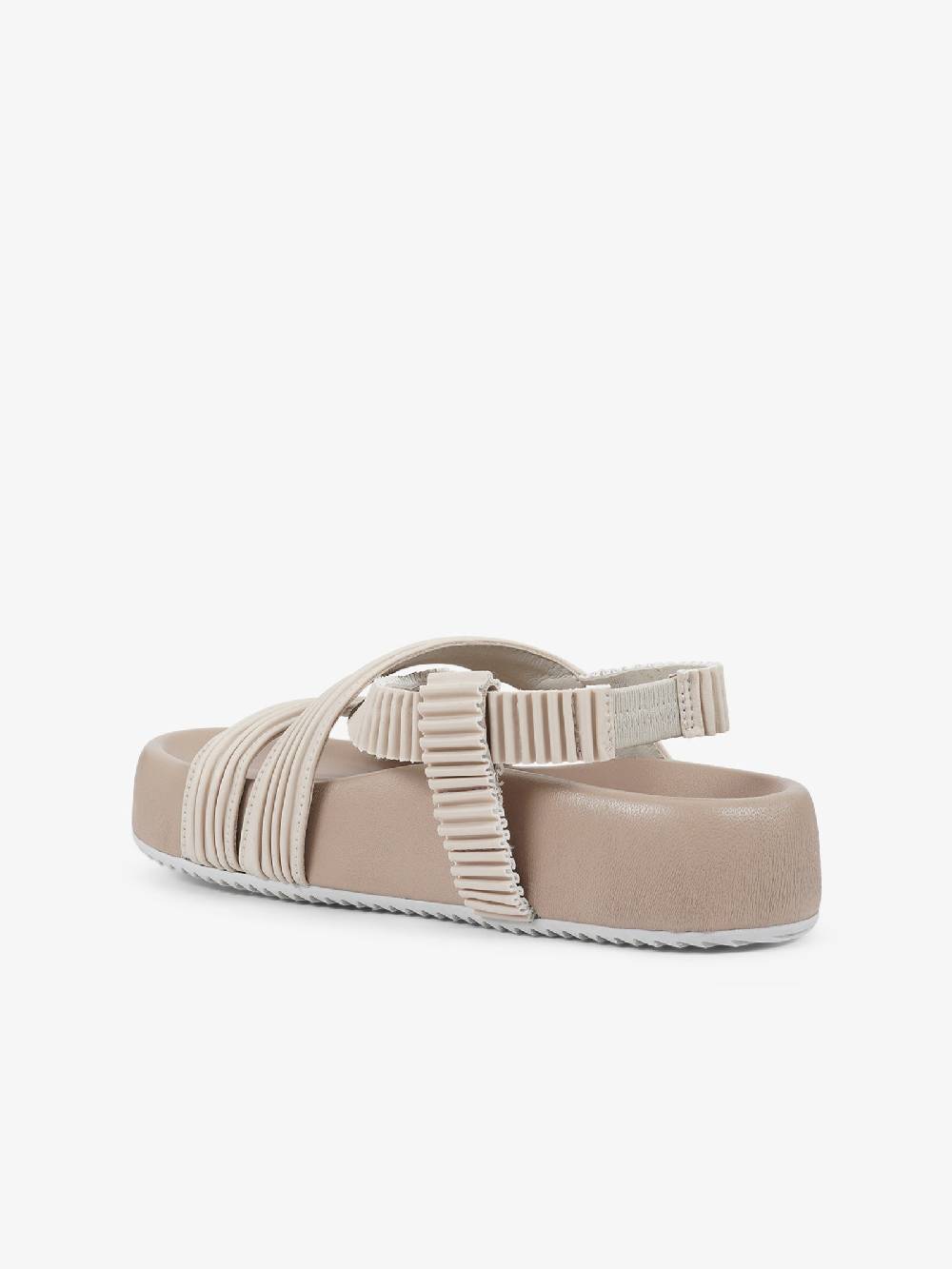 PATRIZIA BONFANTI Sandali Con Zeppa NICO Donna Pelle Beige