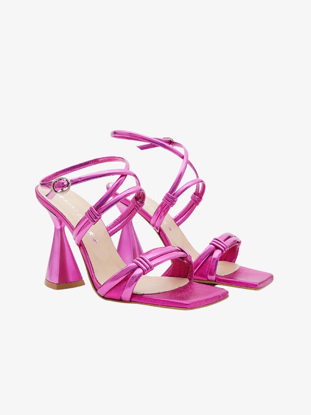 MARC ELLIS Sandali Corona Zeus Donna In Metallico Fucsia