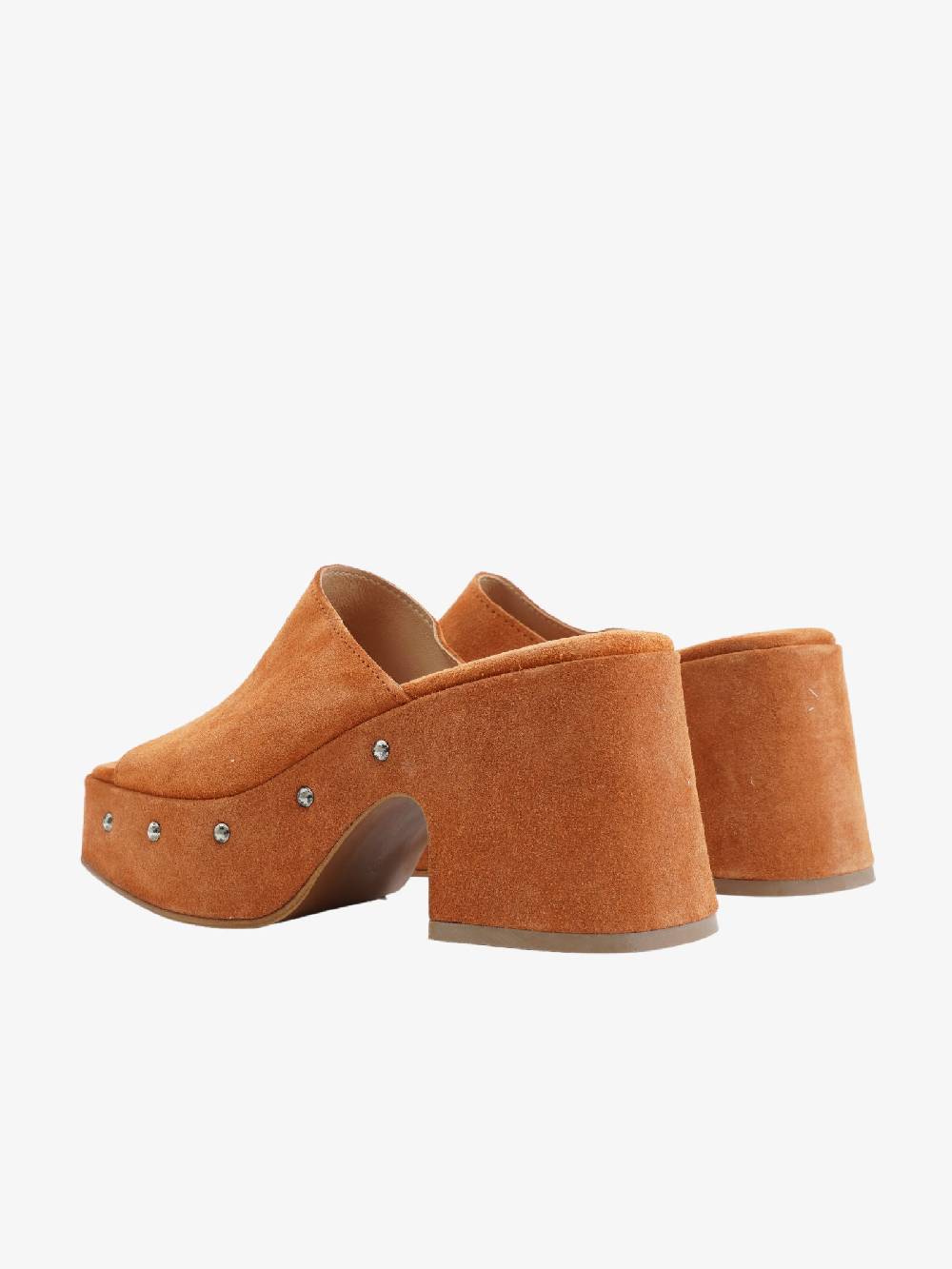 MJUS Sandalo Sabot T55001 Donna In Camoscio Paprika