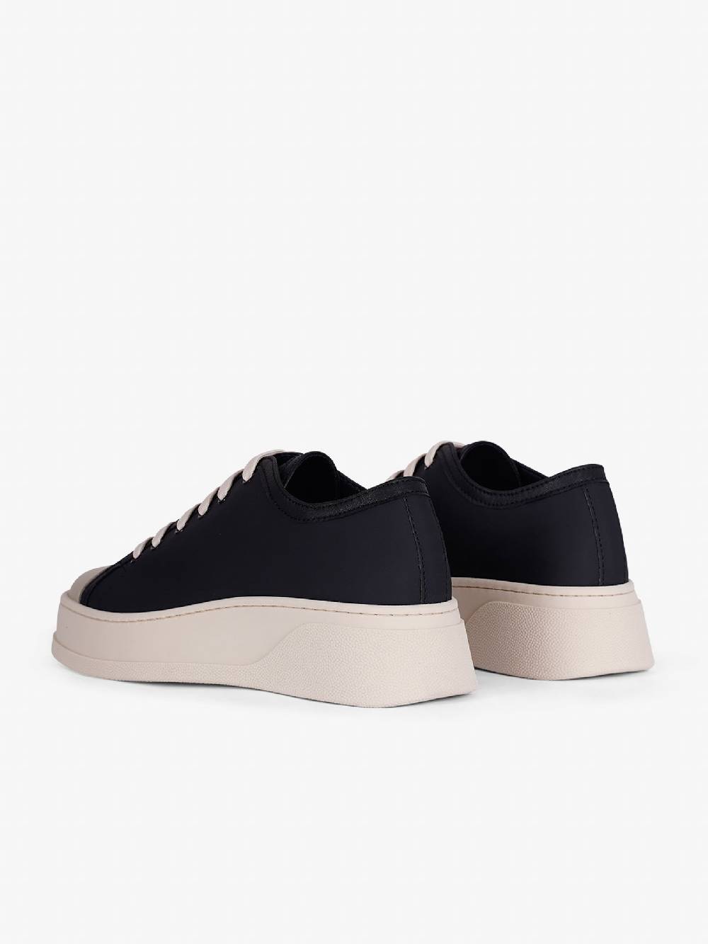 TAKAMORI Scarpe Stringate Ibiza/U Uomo In Pelle Gommata Nero Opale