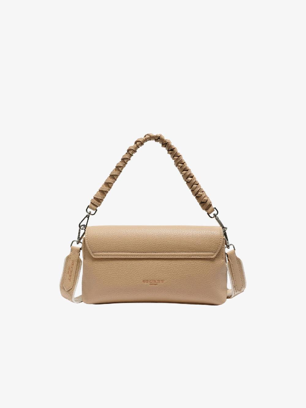 SECRET PON PON Pochette Quiny Clutch Donna Beige