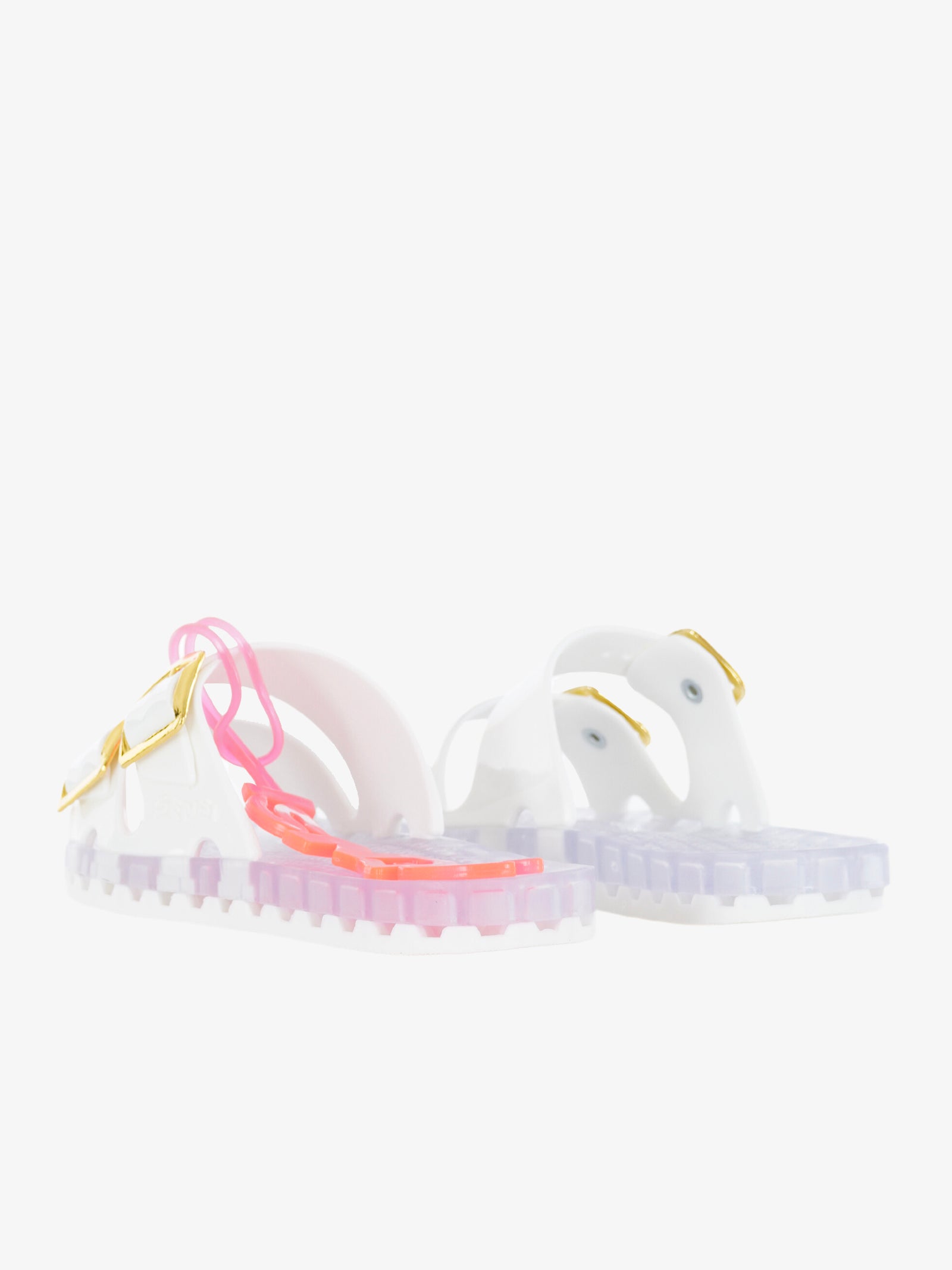 SENSI Ciabatte La Jolla Flamingo 4151/FL Bianco