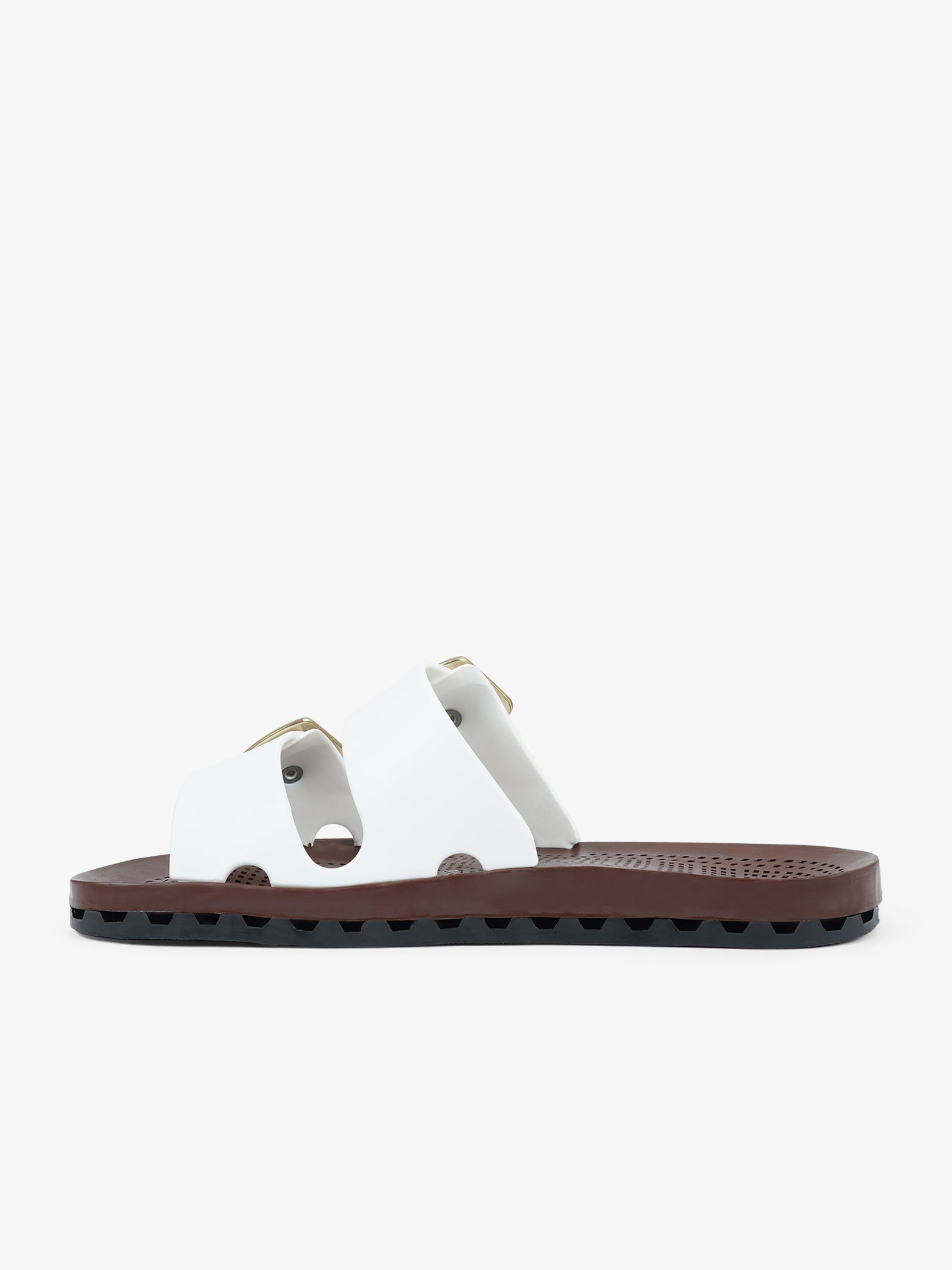 SENSI Ciabatte La Jolla Moka 4153/MK Bianco