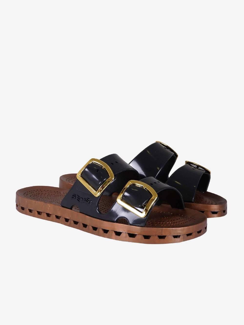 SENSI Ciabatte La Jolla Prestigio 4151/P Nero