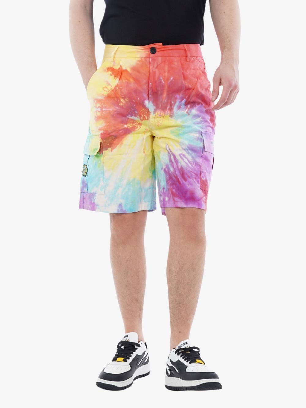ACUPUNCTURE Shorts Acu Cargo Uomo Multicolor In Cotone