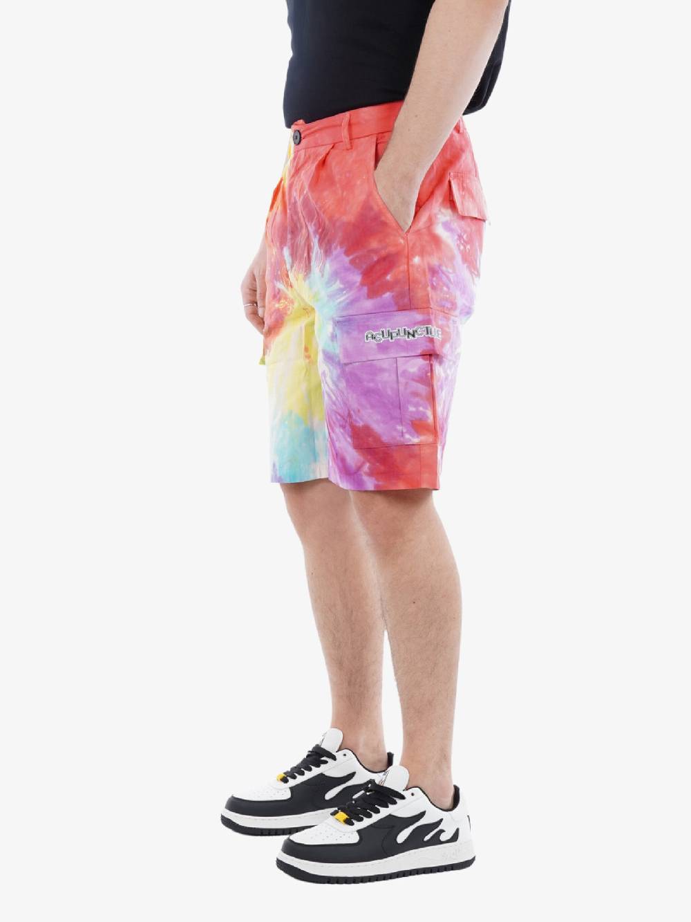 ACUPUNCTURE Shorts Acu Cargo Uomo Multicolor In Cotone