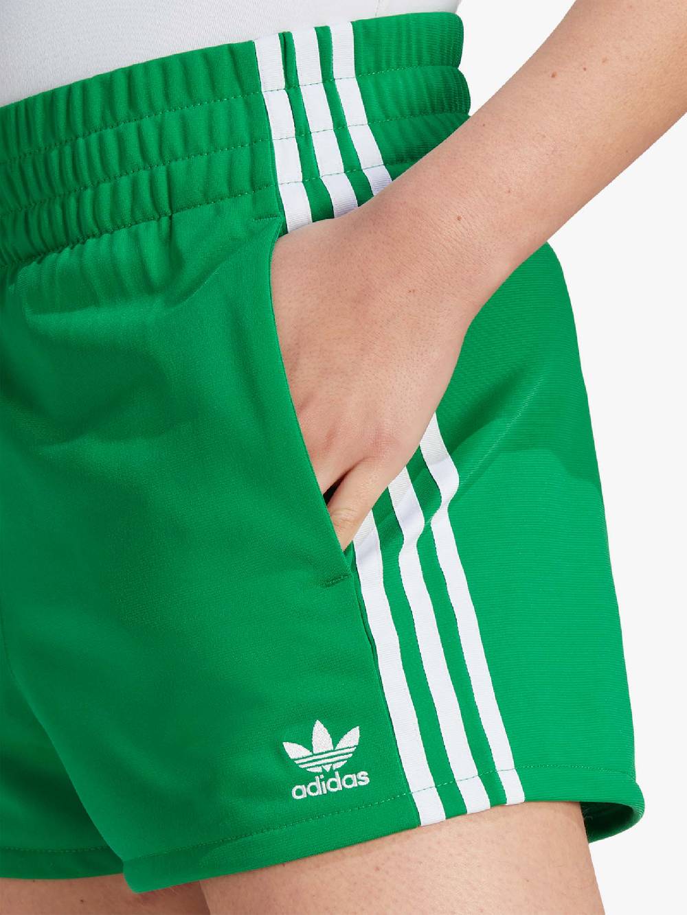 ADIDAS Shorts Adicolor 3-Stripes IK6580 Donna Verde