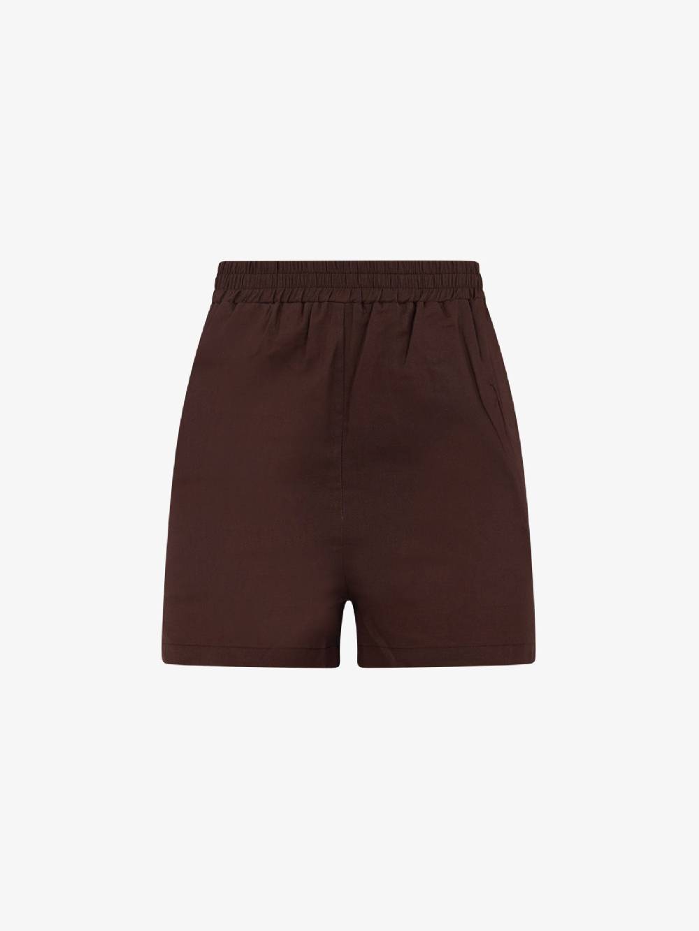 GLAMOROUS Shorts Con Elastico CK7508 Donna Cotone Marrone