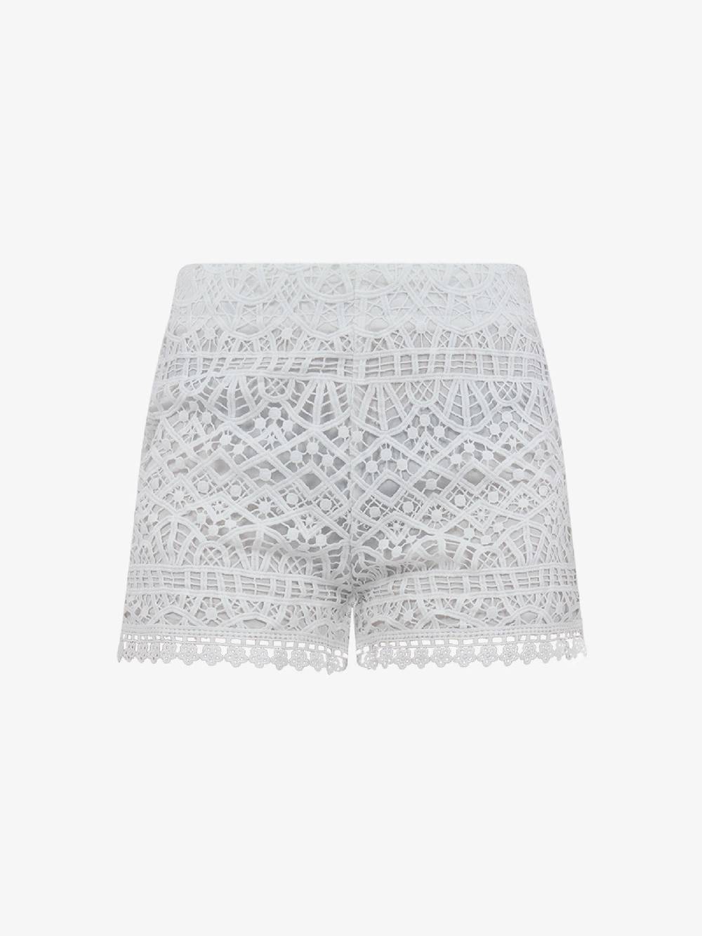 TRASH AND LUXURY Shorts Con Ricamo TL-07SS240537 Donna Panna
