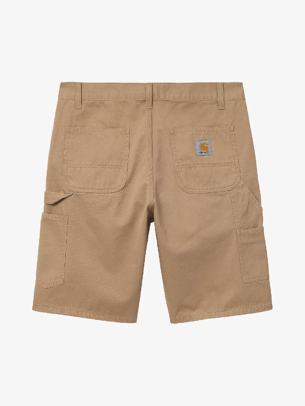 CARHARTT WIP Shorts Ruck Single Al Ginoccio Uomo Pietra