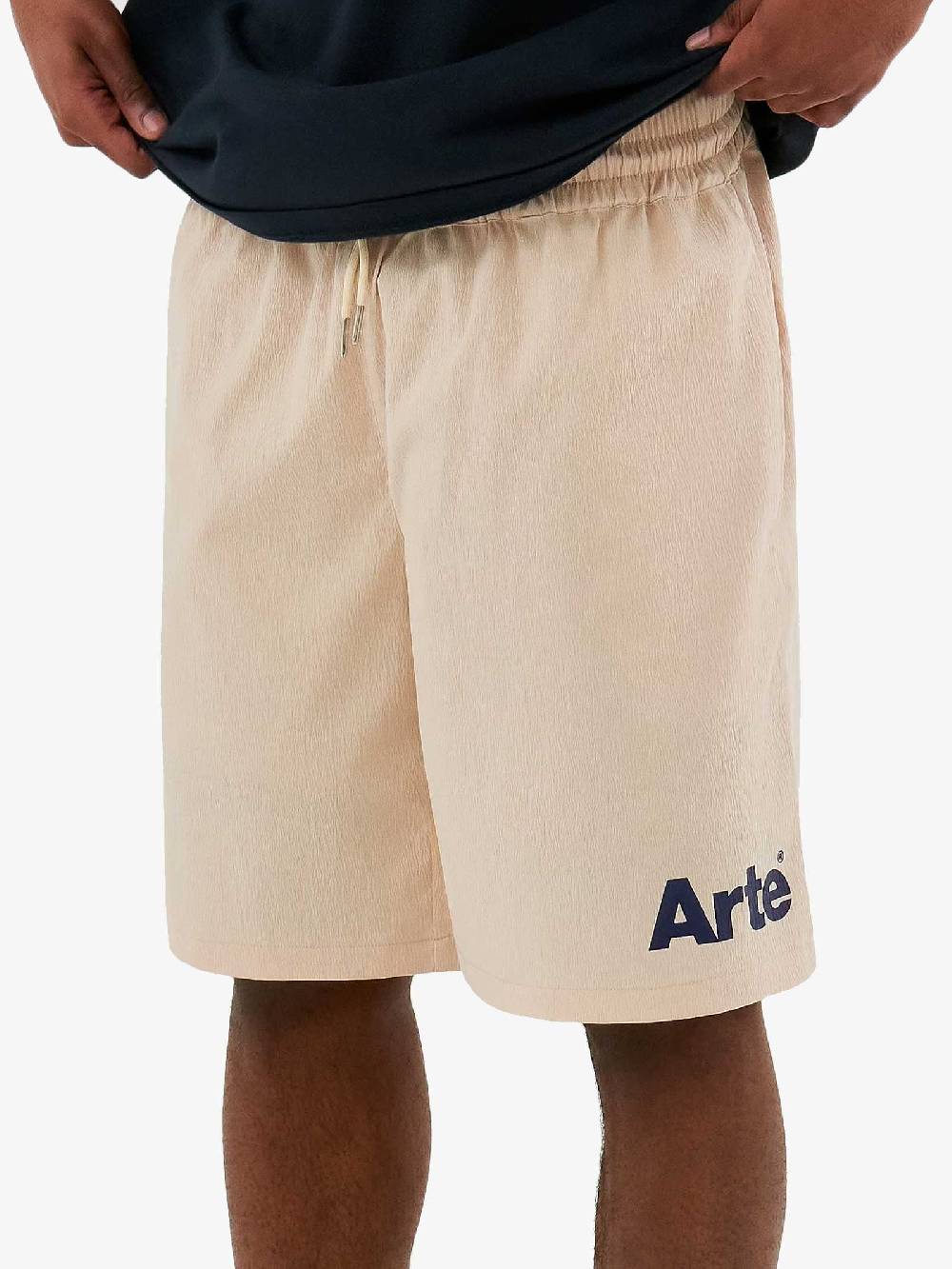 ARTE ANTWERP Shorts Samuel Logo SS24-127SHO Uomo Beige