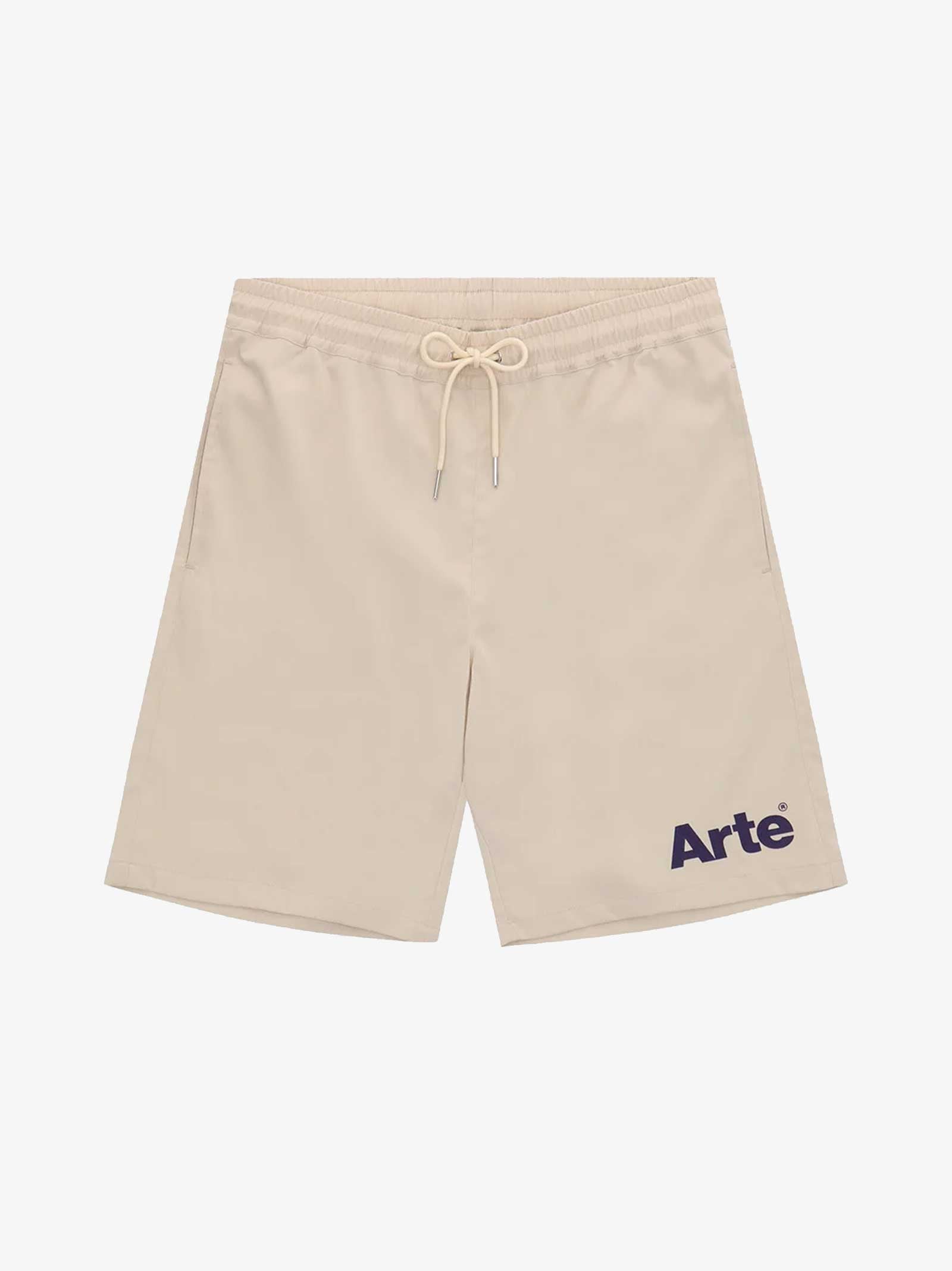 ARTE ANTWERP Shorts Samuel Logo SS24-127SHO uomo beige