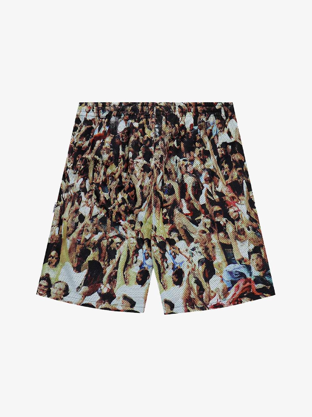 ARTE ANTWERP Shorts Scottie Mesh Shorts SS24-121SH Uomo Multicolor